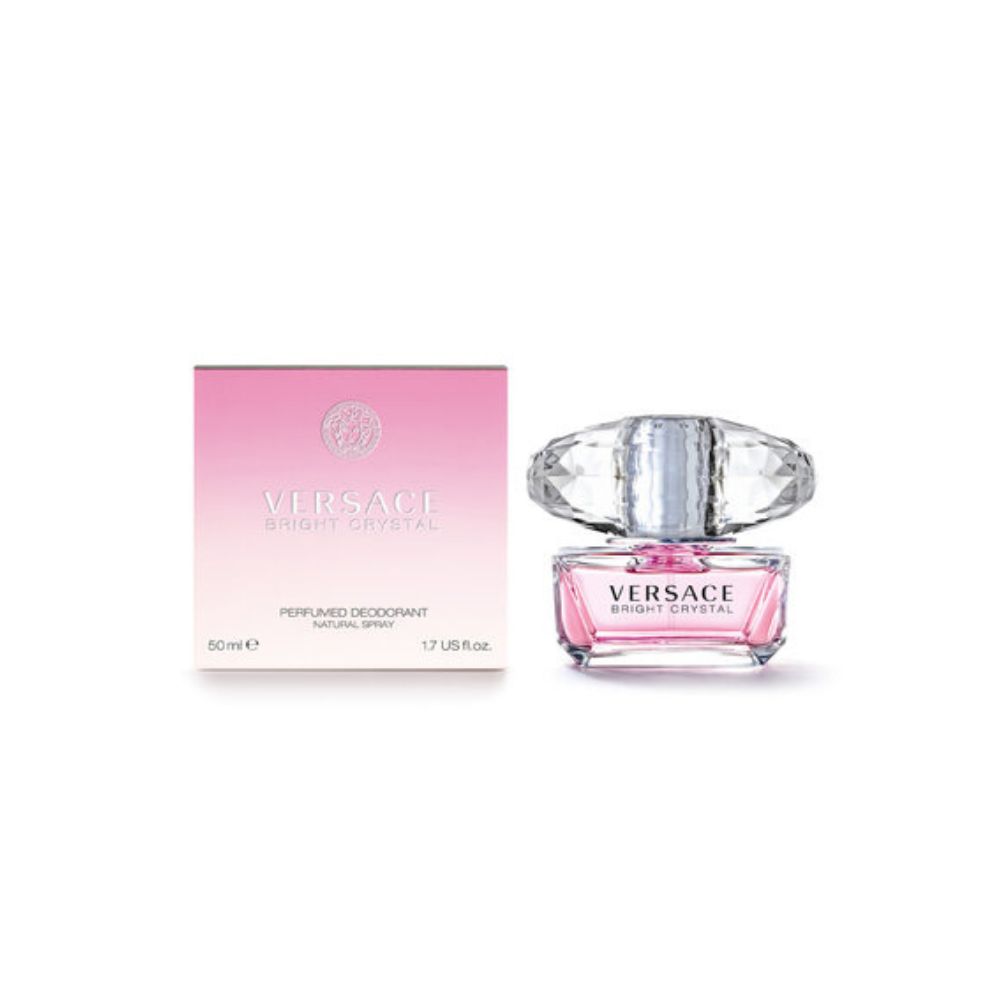 Frasco oficial do perfume VERSACE BRIGHT CRYSTAL EDT 30ML