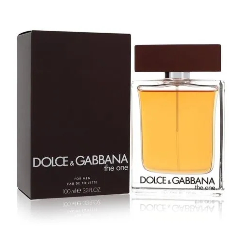 Frasco oficial do perfume DG THE ONE FOR MEN EDT 100ML
