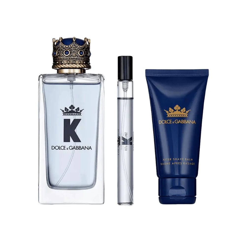 Frasco oficial do perfume *COFFRET DG K EDT 100ML+EDT 10ML+SG 50ML