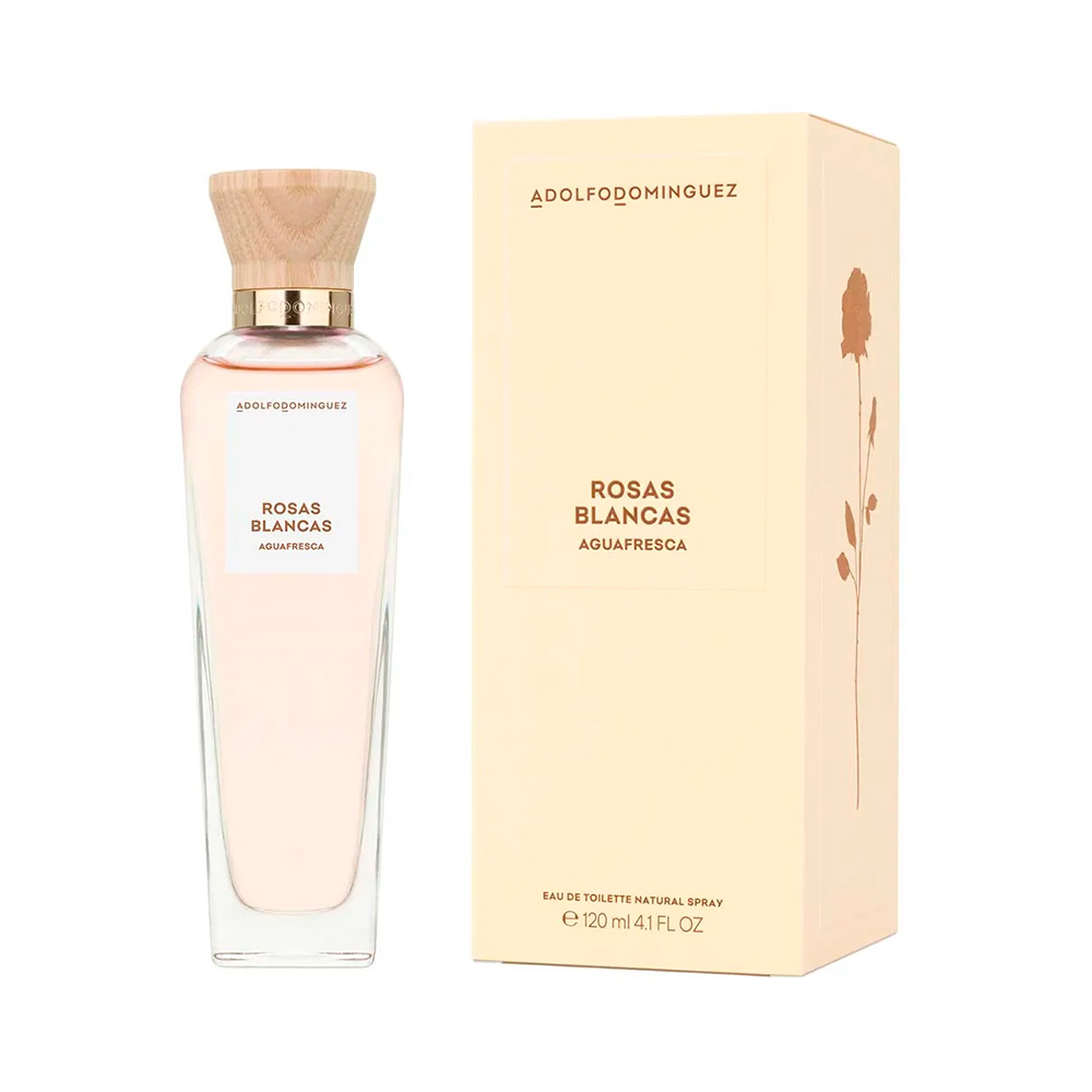 Frasco oficial do perfume *AD AGUA FRESCA ROSAS BLANCAS WOMAN EDT 120ML