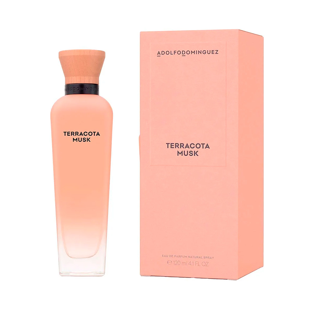 Frasco oficial do perfume *AD TERRACOTA MUSK WOMAN EDP 120ML
