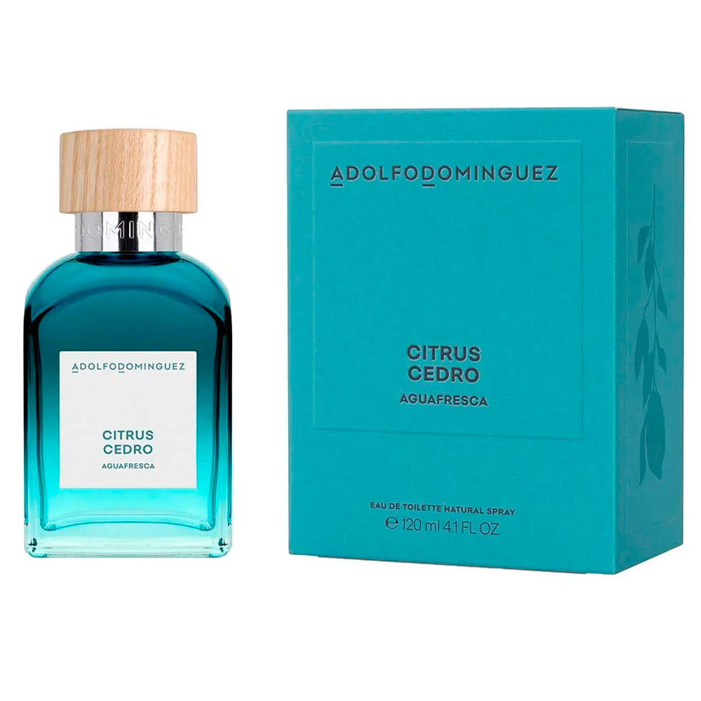 Frasco oficial do perfume *AD AGUA FRESCA CITRUS CEDRO MEN EDT 120ML