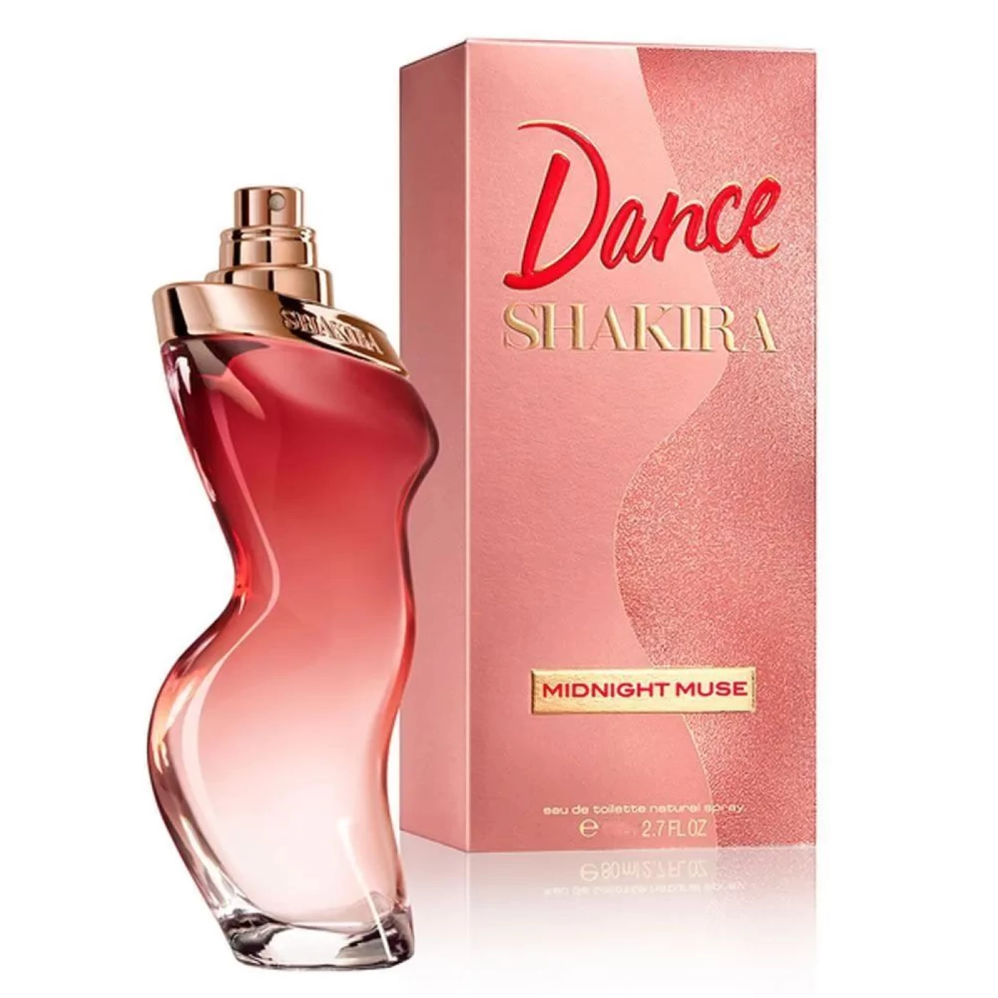 Frasco oficial do perfume SHAKIRA DANCE MIDNIGHT MUSE EDT 50ML