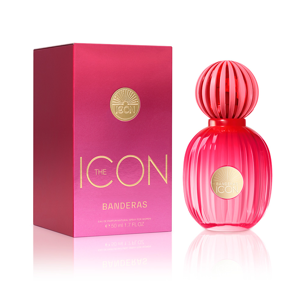 Frasco oficial do perfume AB THE ICON FEMME EDP 50ML