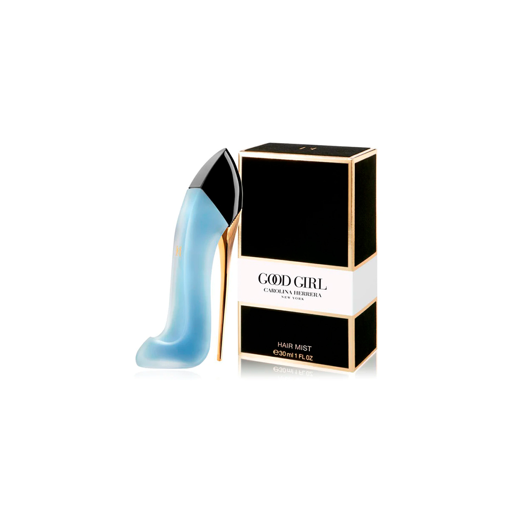 Frasco oficial do perfume CH GOOD GIRL EDP HAIR MIST 30ML