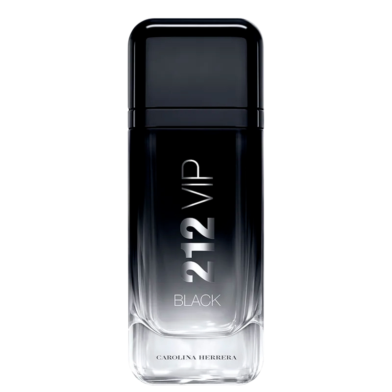 Frasco oficial do perfume CH 212 VIP BLACK MEN EDP 100ML