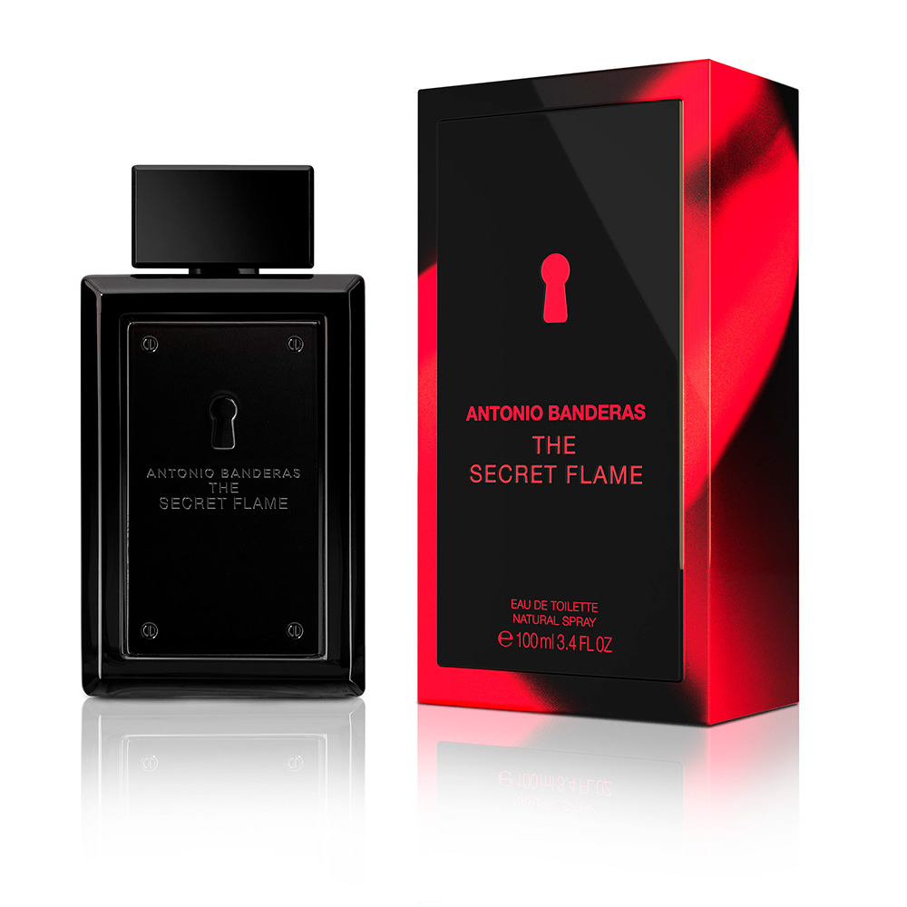 Frasco oficial do perfume AB THE SECRET FLAME EDT 100ML