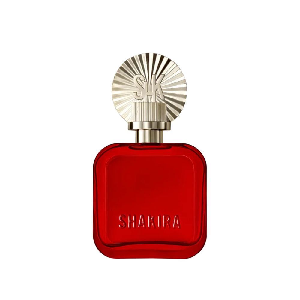 Frasco oficial do perfume SHAKIRA ROJO EDP 50ML