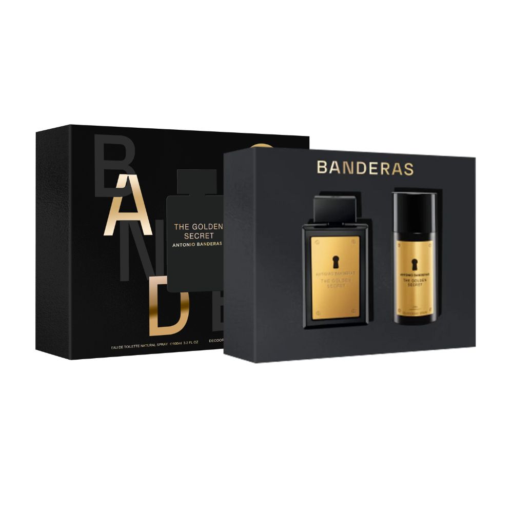 Frasco oficial do perfume *COFFRET AB THE GOLDEN SECRET EDT 100ML+DEO 150ML