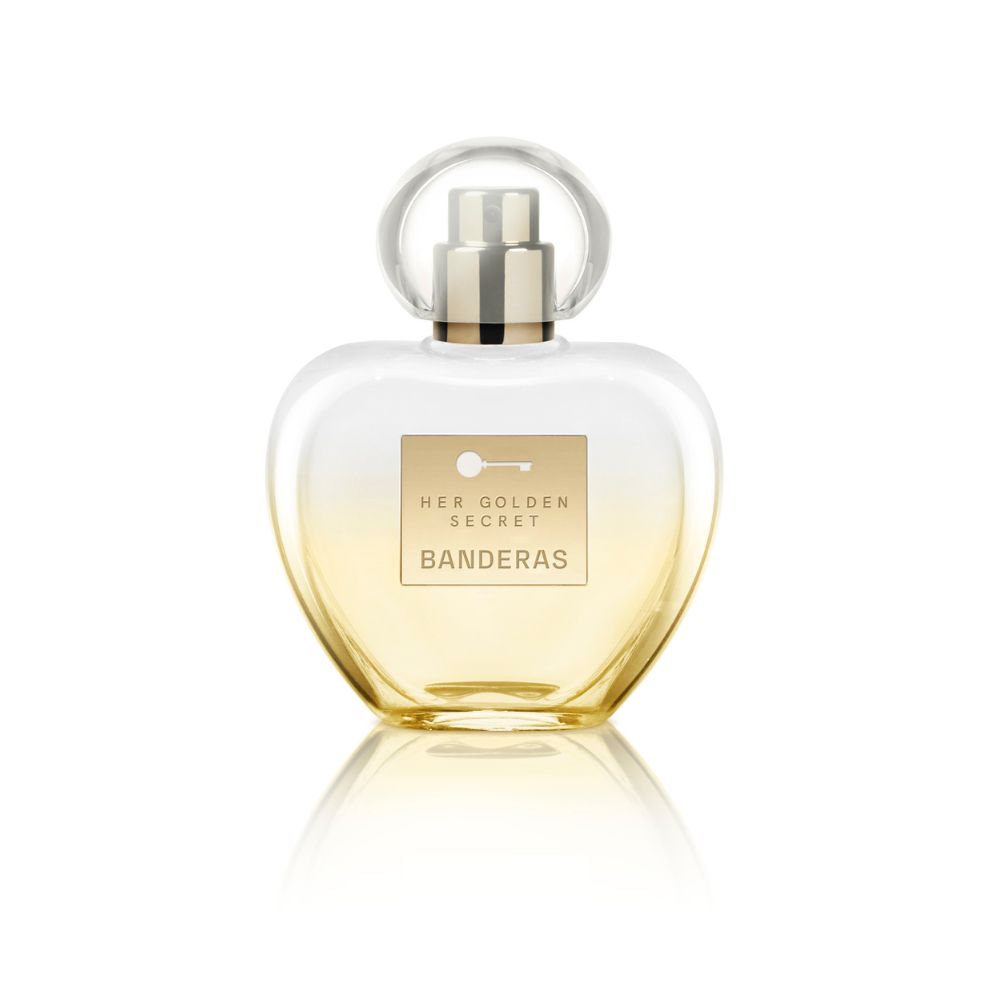 Frasco oficial do perfume AB HER GOLDEN SECRET EDT 50ML
