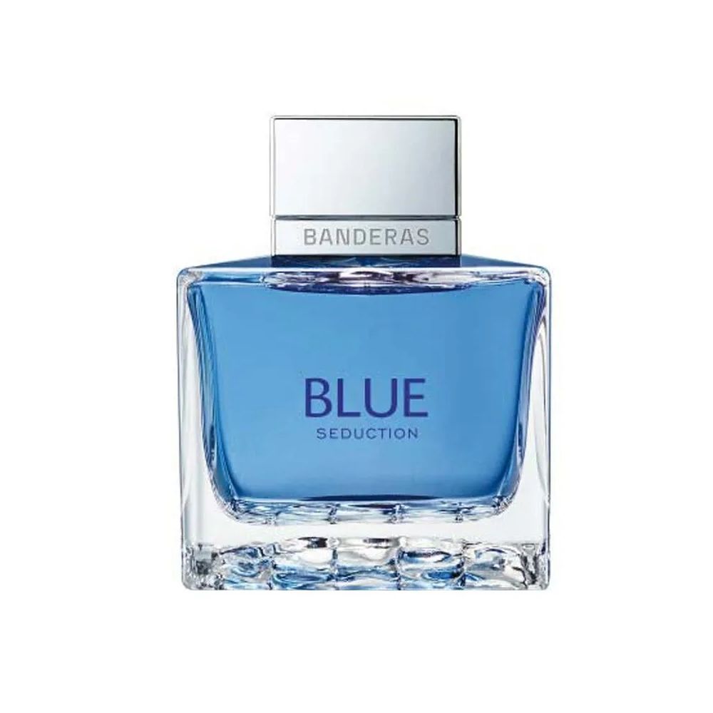 Frasco oficial do perfume AB BLUE SEDUCTION MEN EDT 100ML