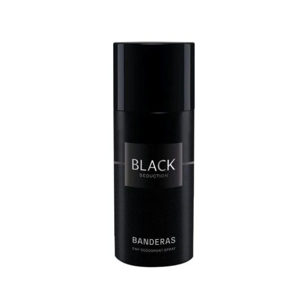 Frasco oficial do perfume AB SEDUCTION IN BLACK DEO 150ML