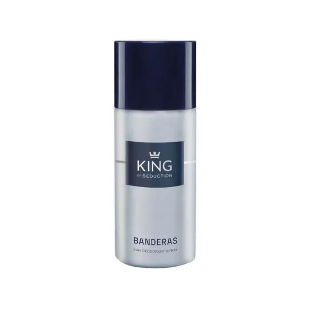 Frasco oficial do perfume AB KING OF SEDUCTION DEO 150ML