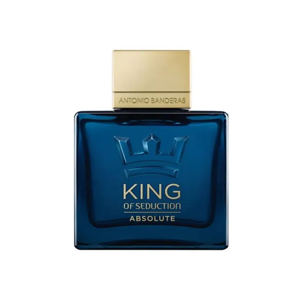 Frasco oficial do perfume AB KING OF SEDUCTION ABSOLUTE EDT 100ML