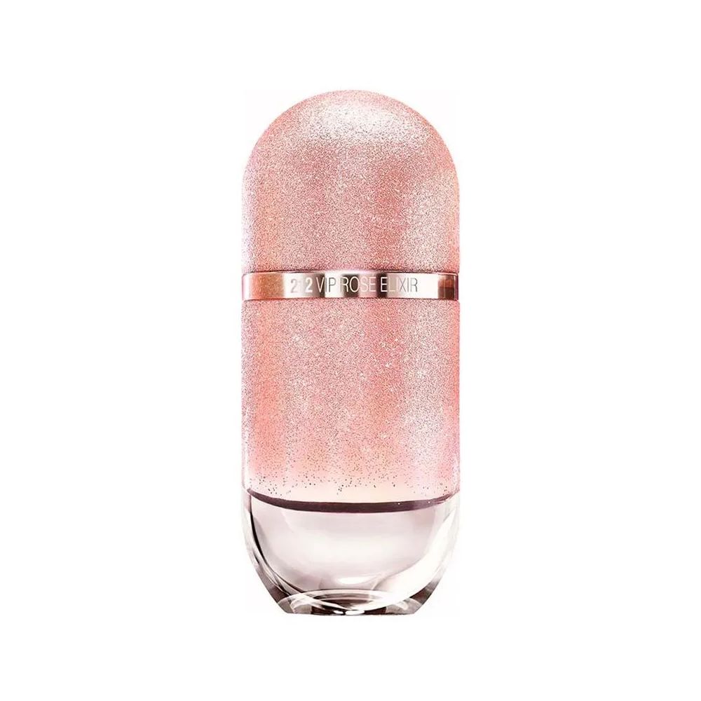 Frasco oficial do perfume CH 212 VIP ROSE ELIXIR EDP 50ML