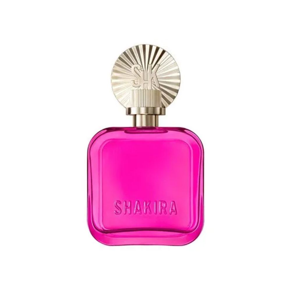Frasco oficial do perfume SHAKIRA FUCSIA EDP 80ML
