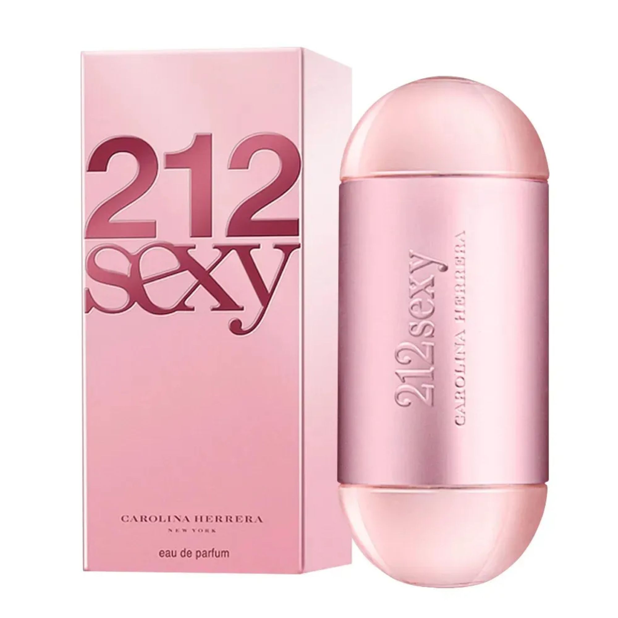 Frasco oficial do perfume CH 212 SEXY FEMME EDP 100ML