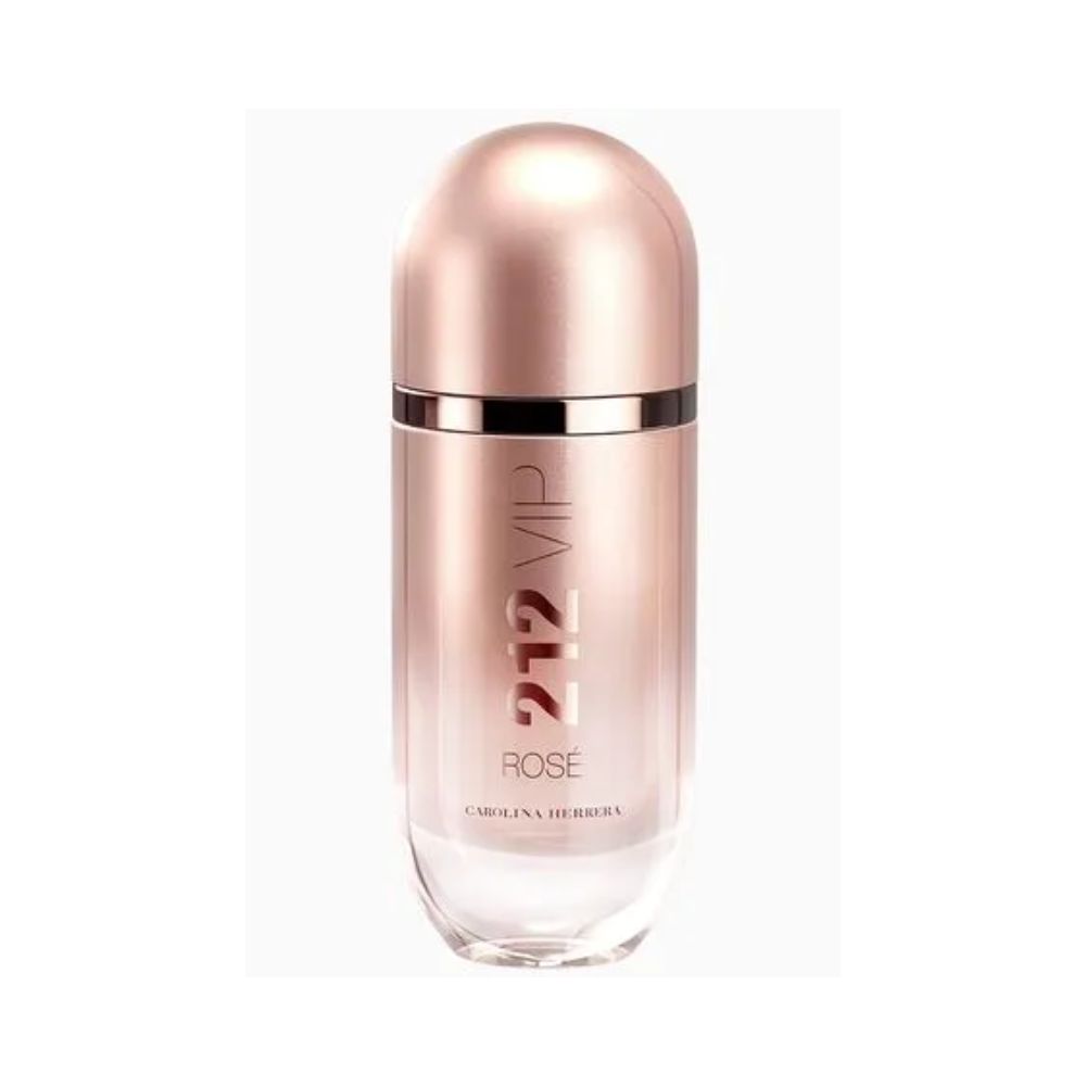 Frasco oficial do perfume CH 212 VIP ROSE EDP 80ML