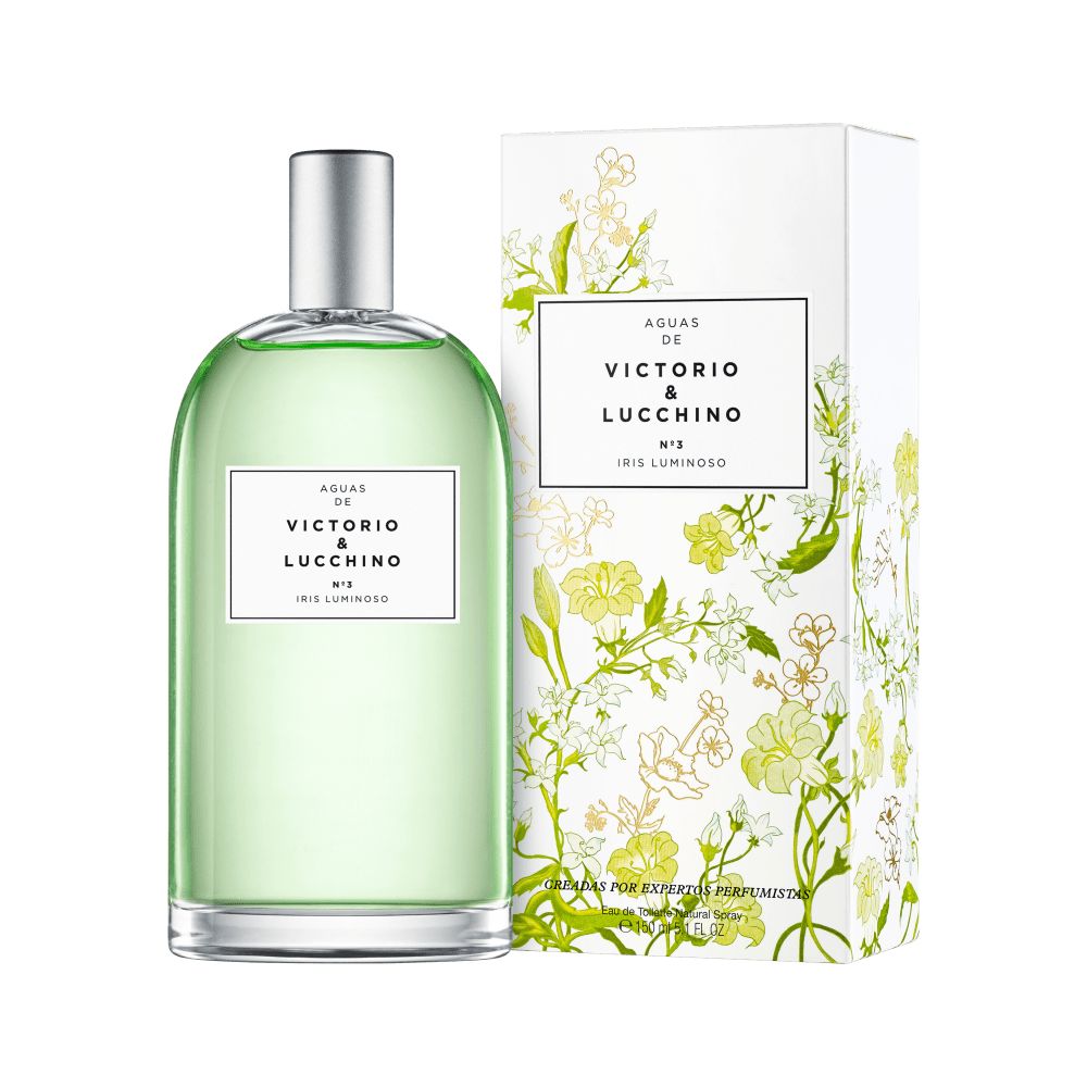 Frasco oficial do perfume VL AGUAS VICTORIO E LUCCHINO 3 WOMAN EDT 150ML