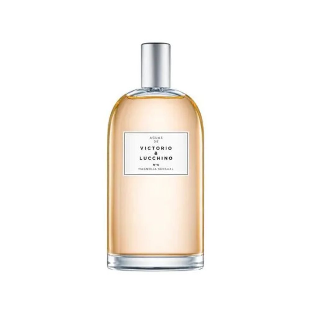 Frasco oficial do perfume VL AGUAS DE VICTORIO E LUCCHINO 6 WOMAN EDT 150ML