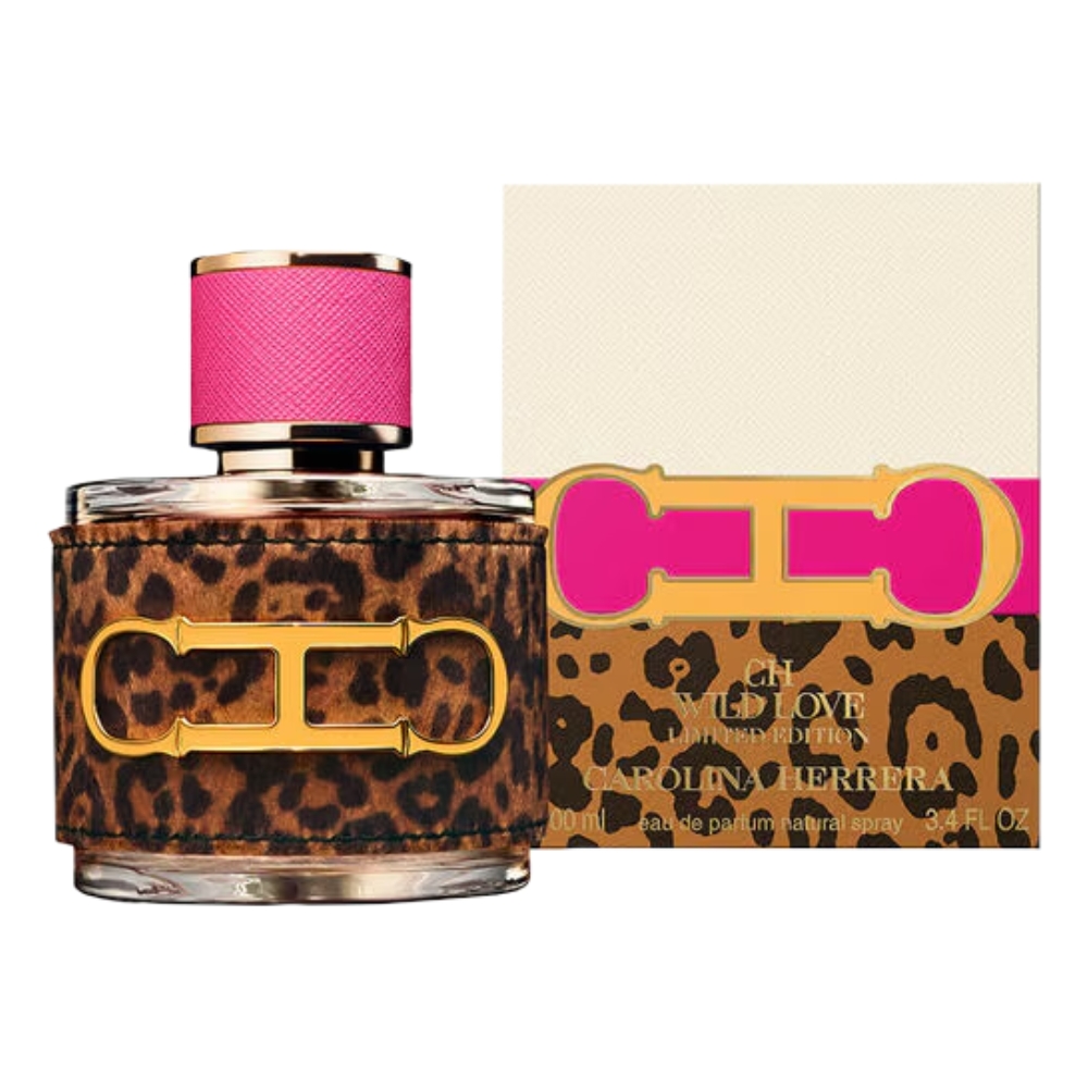 Frasco oficial do perfume CH WILD LOVE FEMME EDP 100ML