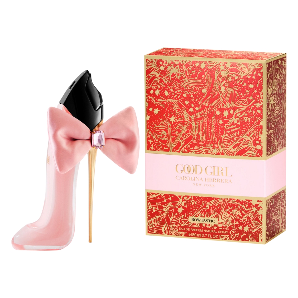 Frasco oficial do perfume CH GOOD GIRL BLUSH BOWTASTIC EDP 80ML
