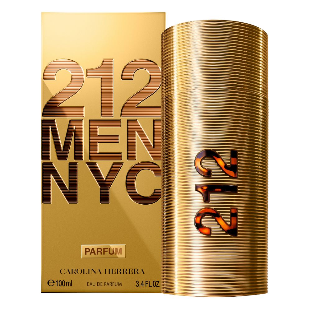 Frasco oficial do perfume CH 212 MEN PARFUM EDP 100ML