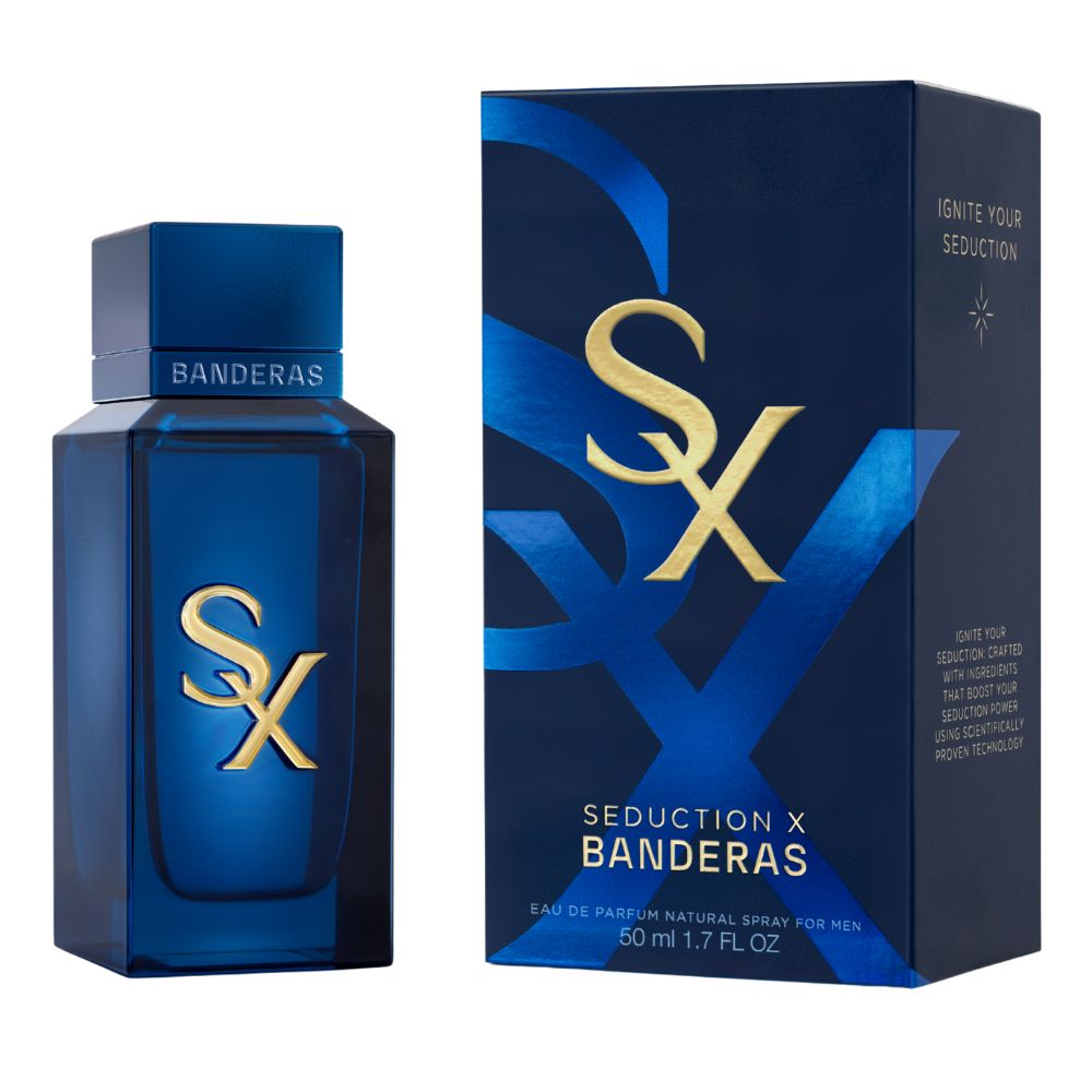 Frasco oficial do perfume AB SEDUCTION X FOR MEN EDP 50ML