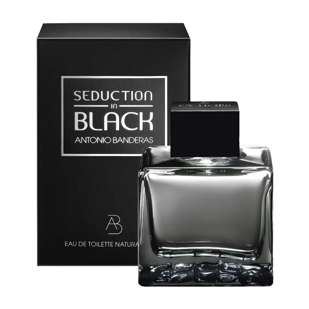 Frasco oficial do perfume *AB SEDUCTION IN BLACK EDT 50ML