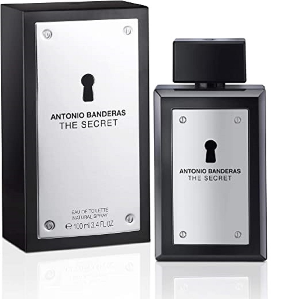Frasco oficial do perfume *AB THE SECRET EDT 100ML