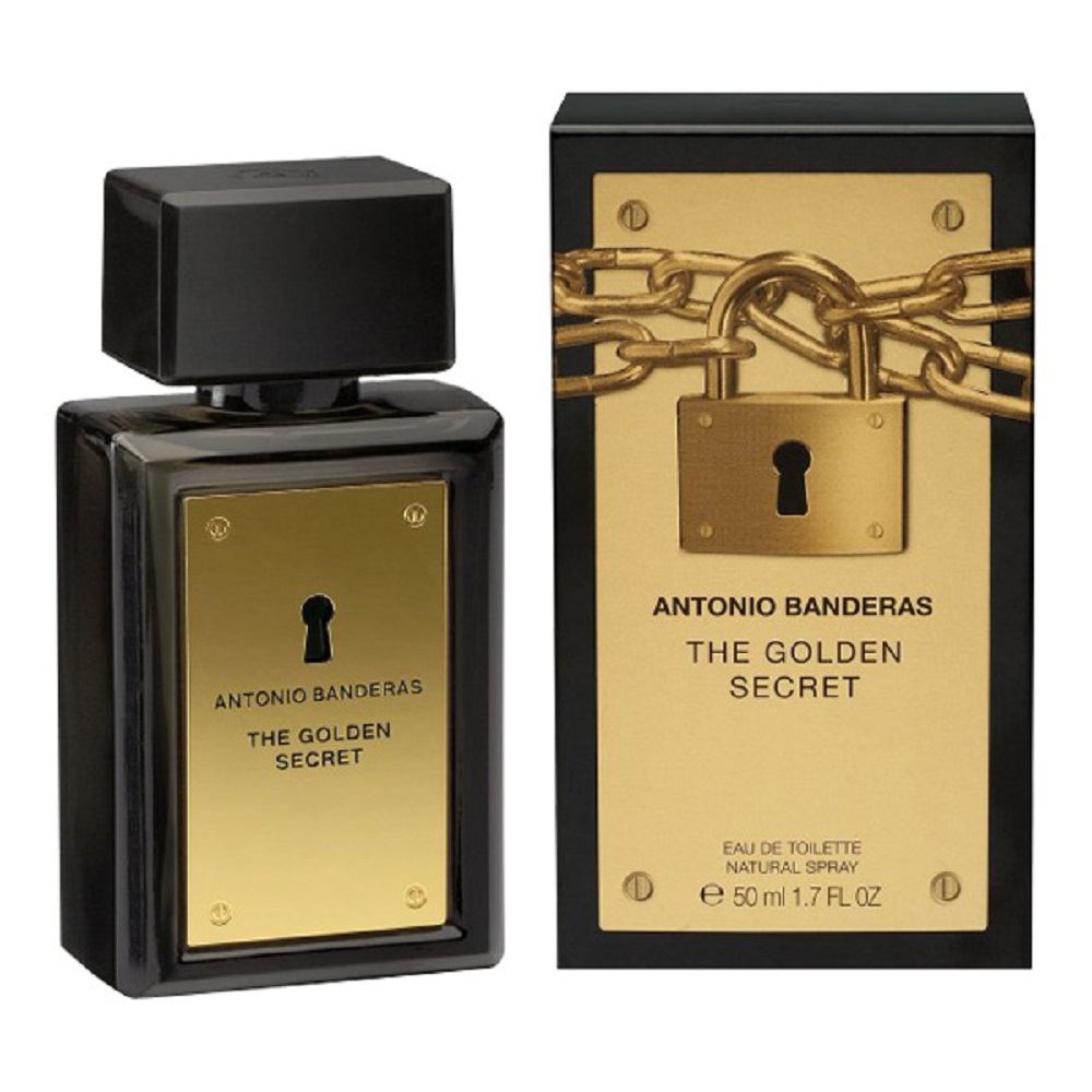 Frasco oficial do perfume *AB THE GOLDEN SECRET EDT 50ML