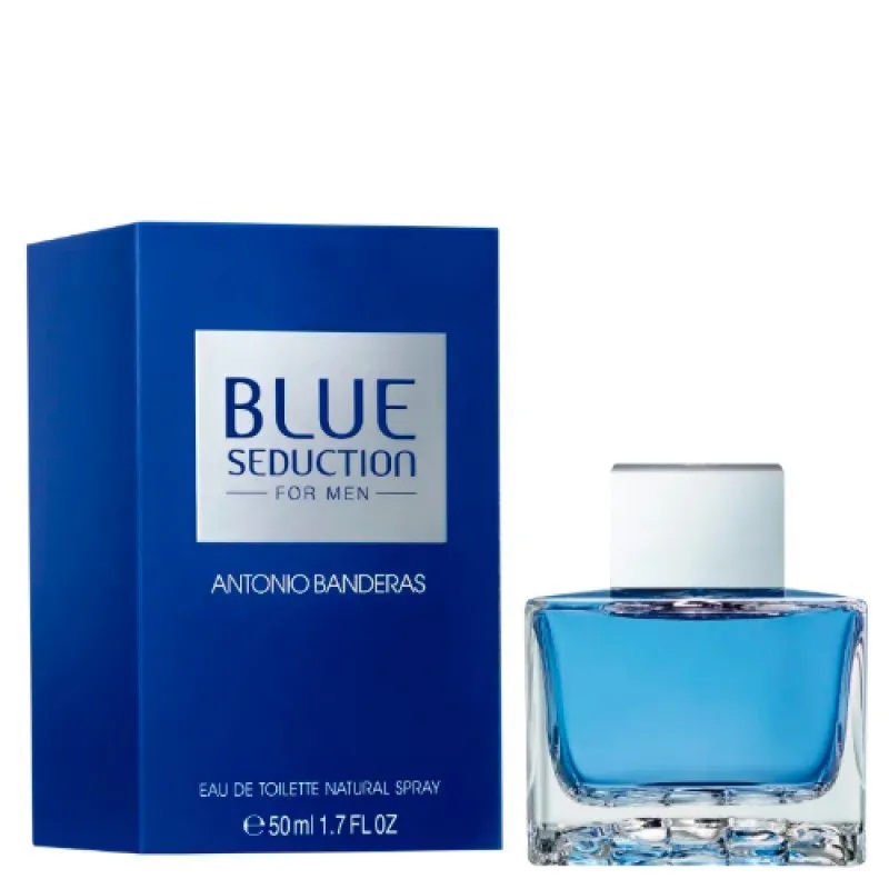 Frasco oficial do perfume *AB BLUE SEDUCTION MEN EDT 200ML