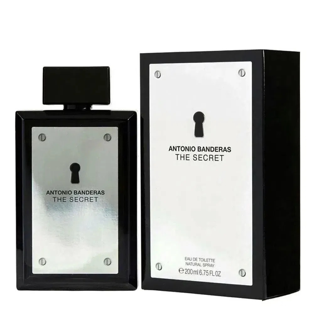 Frasco oficial do perfume *AB THE SECRET EDT 200ML