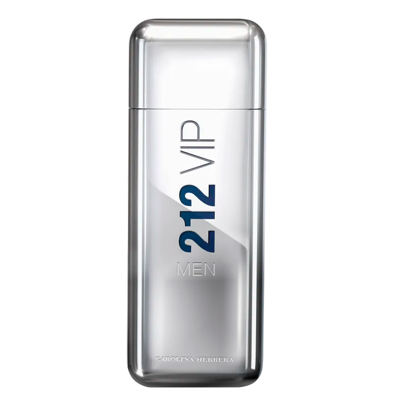 Frasco oficial do perfume CH 212 VIP MEN EDT 200ML