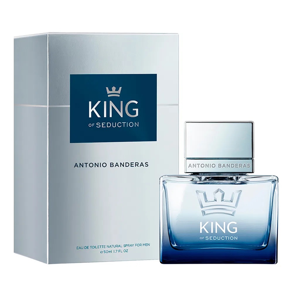 Frasco oficial do perfume *AB KING OF SEDUCTION EDT 50ML