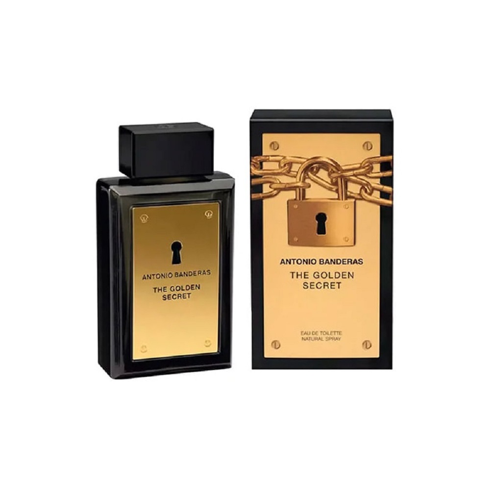 Frasco oficial do perfume *AB THE GOLDEN SECRET EDT 200ML