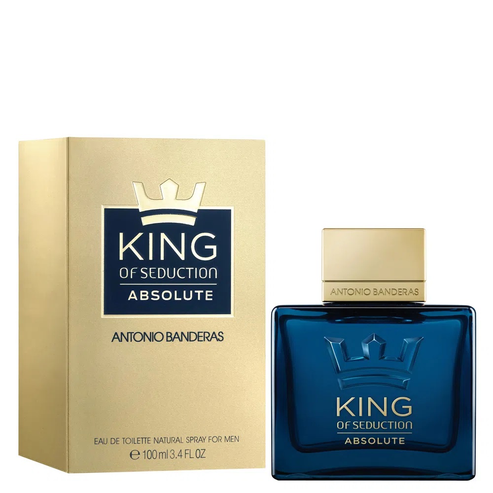 Frasco oficial do perfume *AB KING OF SEDUCTION ABSOLUTE EDT 100ML