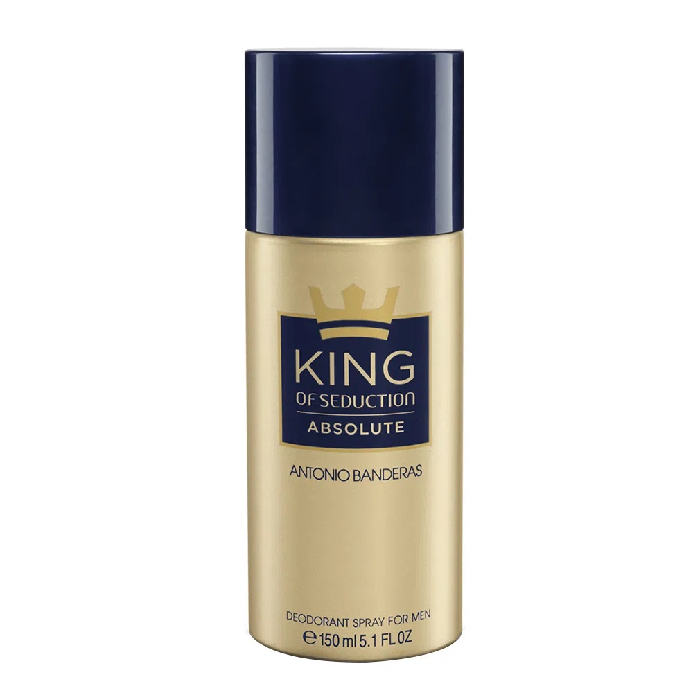 Frasco oficial do perfume *AB KING OF SEDUCTION ABSOLUTE DEO 150ML