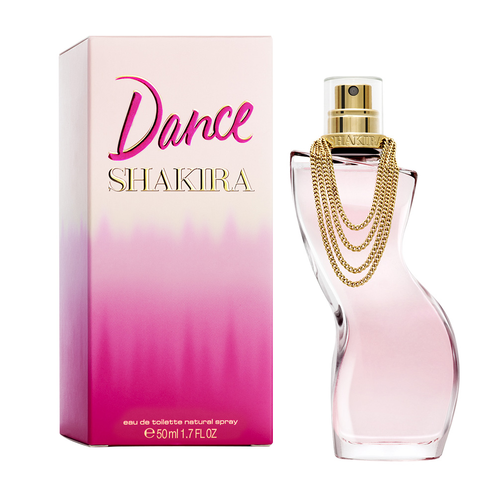 Frasco oficial do perfume SHAKIRA DANCE EDT 50ML