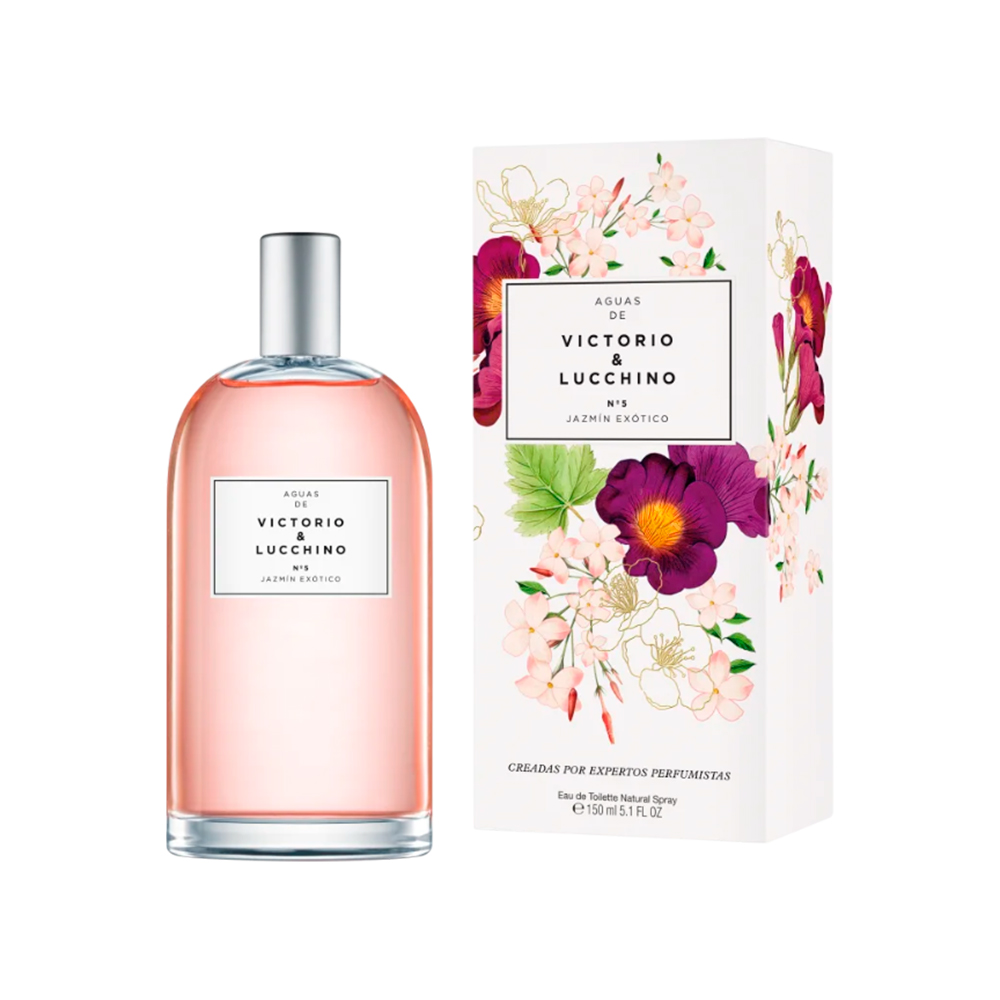 Frasco oficial do perfume *VL AGUAS DE VICTORIO E LUCCHINO 5 WOMAN EDT 150ML