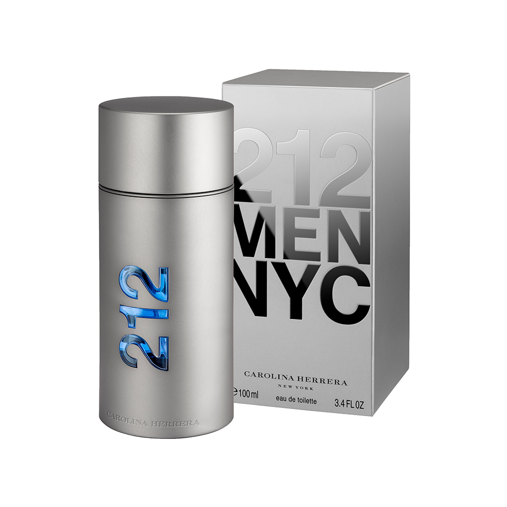 Frasco oficial do perfume CH 212 MEN EDT 30ML