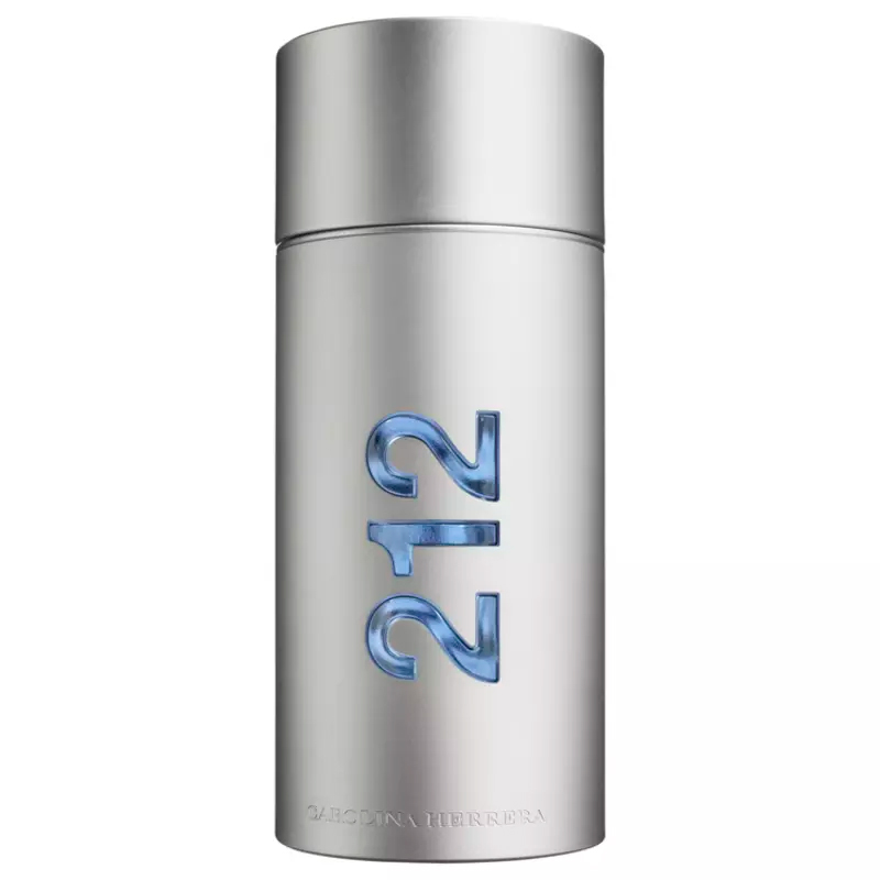 Frasco oficial do perfume CH 212 NYC MEN EDT 200ML