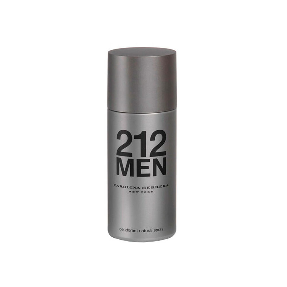 Frasco oficial do perfume CH 212 MEN DEO 150ML