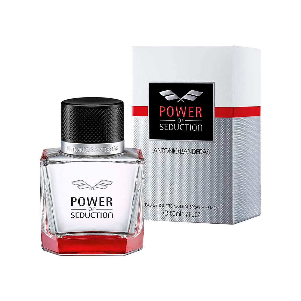 Frasco oficial do perfume *AB POWER OF SEDUCTION MEN EDT 50ML