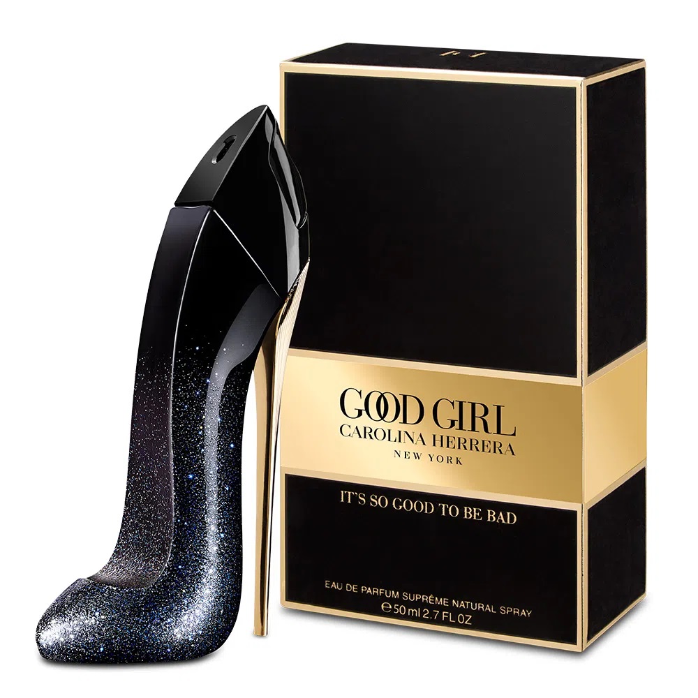 Frasco oficial do perfume *CH GOOD GIRL SUPREME EDP 50ML