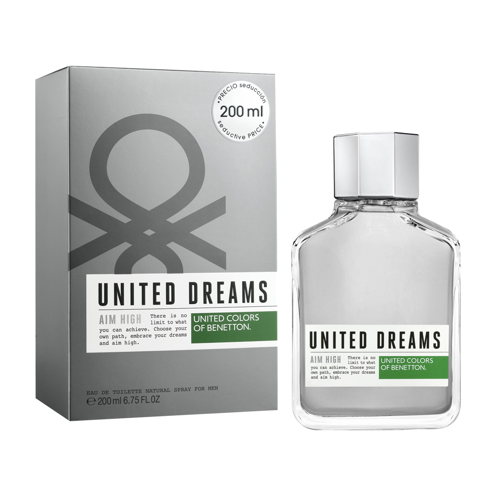 Frasco oficial do perfume BNT AIM HIGH MEN EDT 200ML