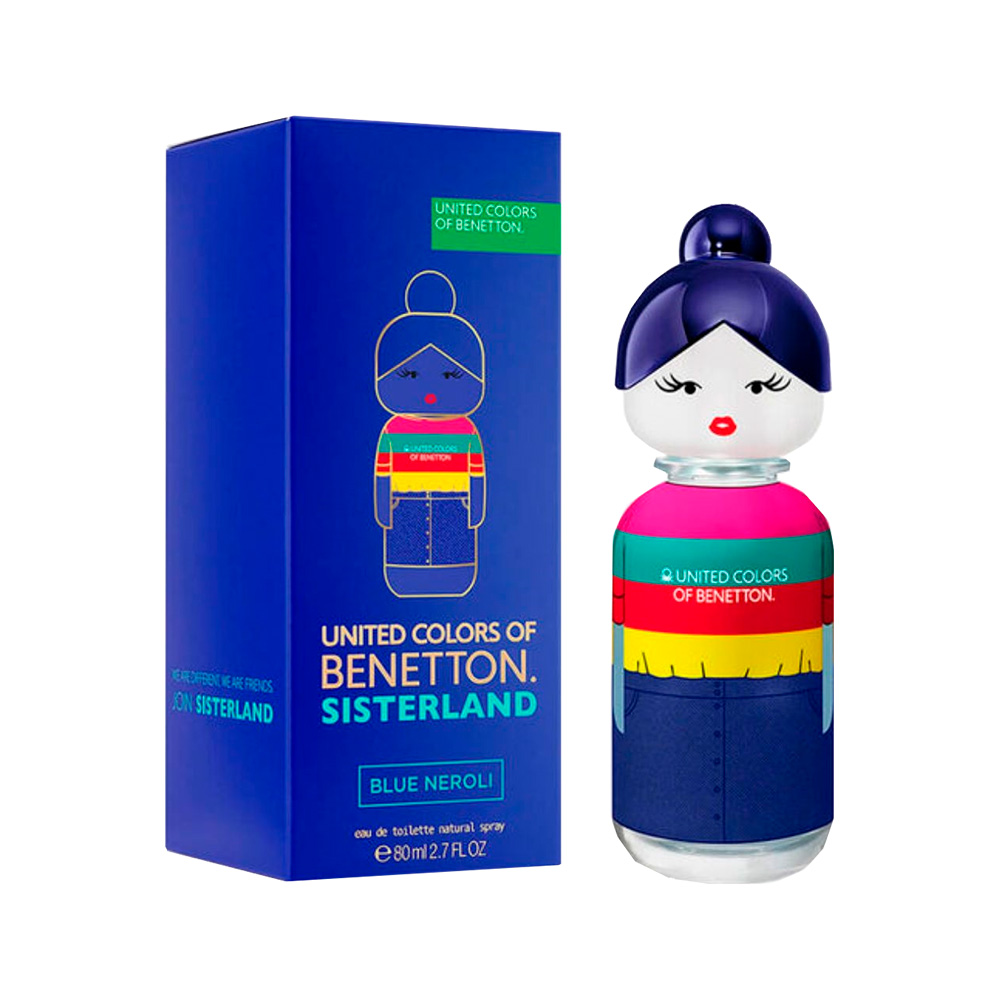 Frasco oficial do perfume BNT SISTERLAND BLUE NEROLI EDT 80ML