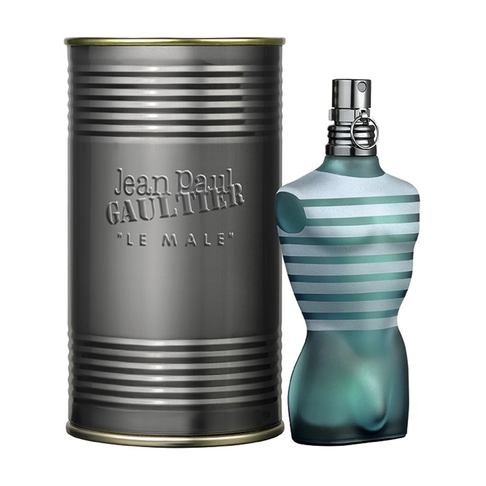 Frasco oficial do perfume JPG LE MALE EDT 75ML