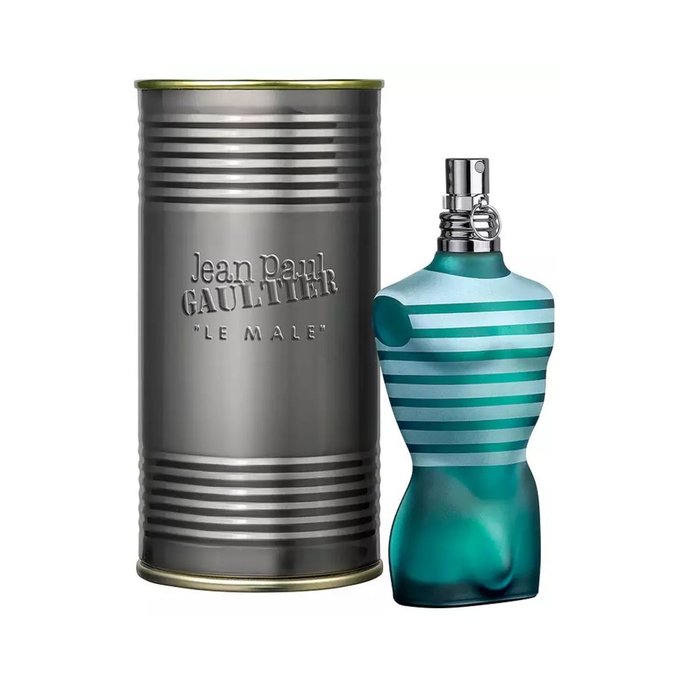 Frasco oficial do perfume JPG LE MALE EDT 125ML