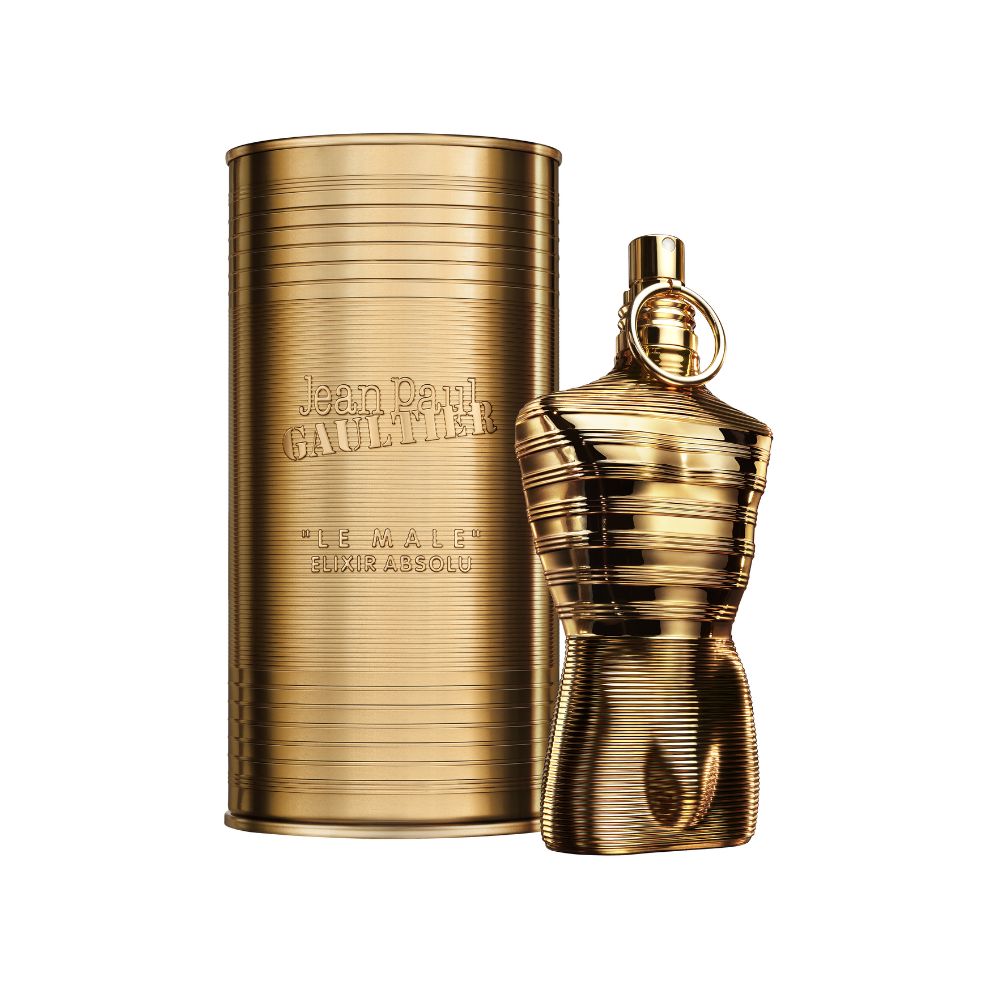 Frasco oficial do perfume JPG LE MALE ELIXIR ABSOLU PARFUM 75ML